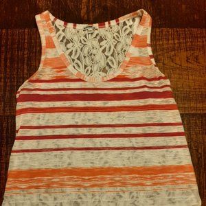 Lacy lightweight tank top